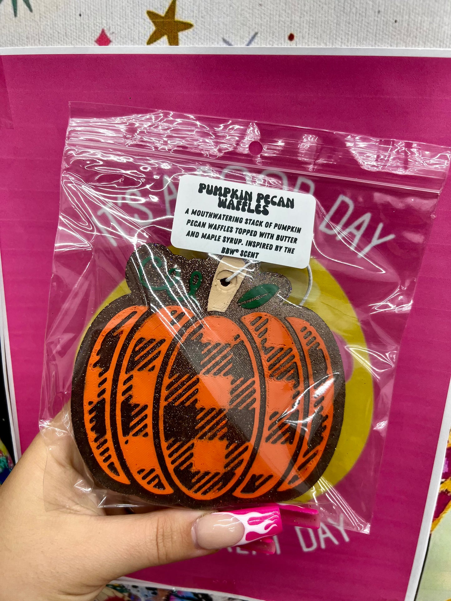 PLAID PUMPKIN FRESHIES