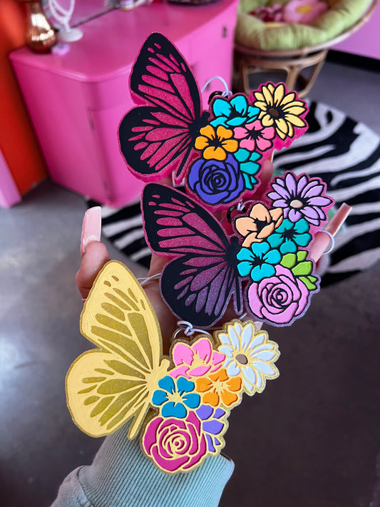 FLORAL BUTTERFLY FRESHIES