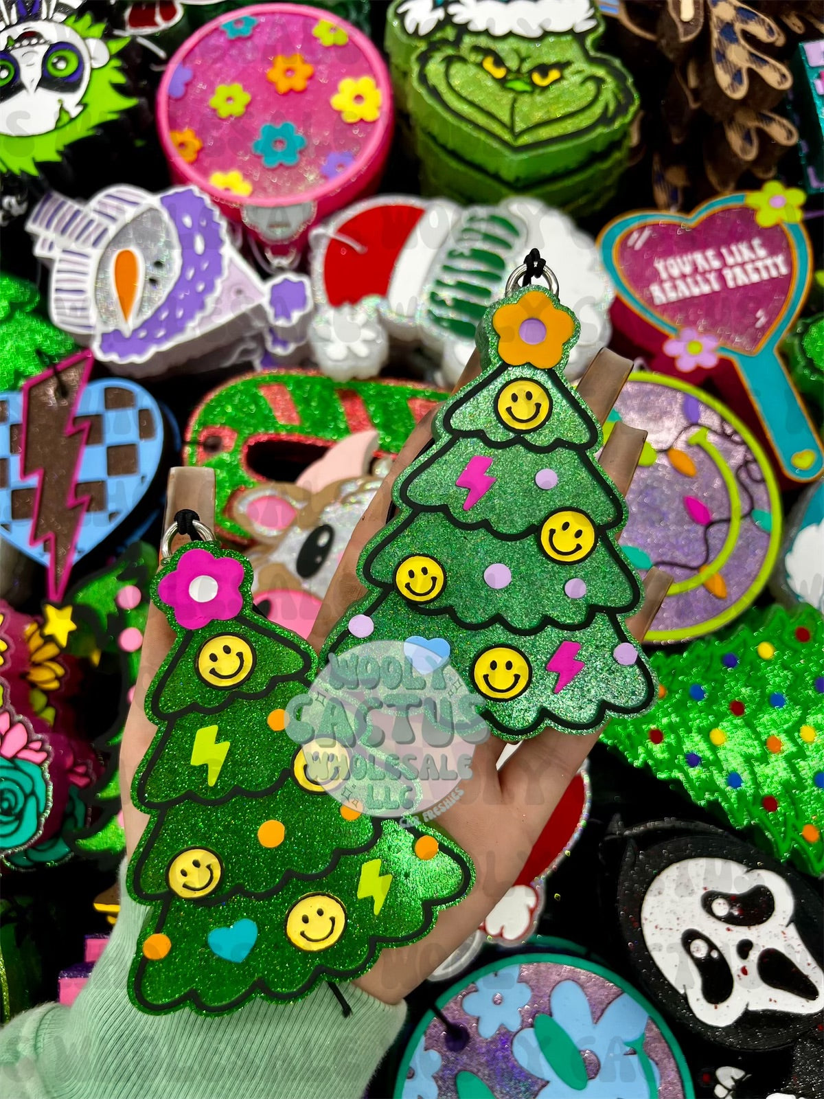 GROOVY TREE FRESHIES WOOLY CACTUS WHOLESALE